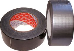 Duct Tape (Cloth Coated) Black 50mm X 50M