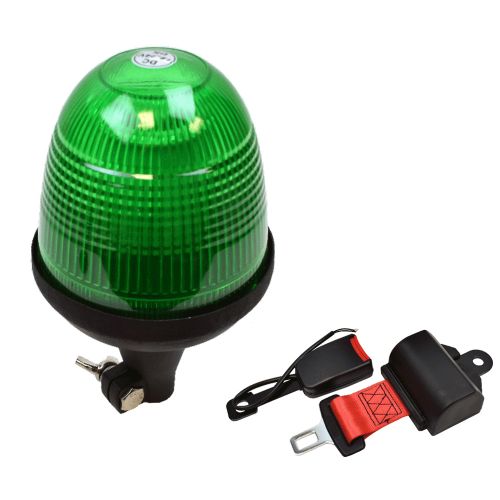 Green LED Beacon Seatbelt Kit - Din Spigot Mount