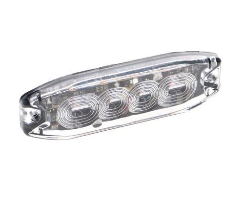 4 LED Low Profile Amber Warning Light