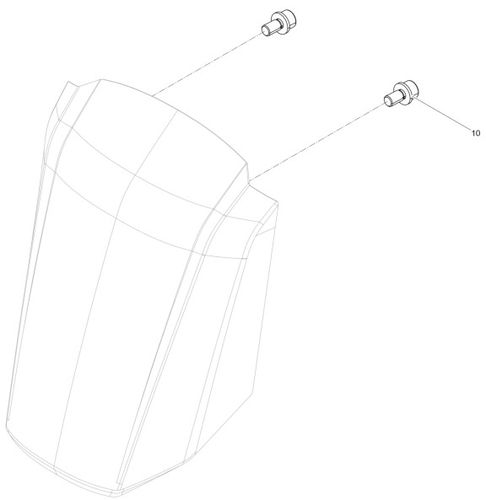 Wacker Neuson Bps1030B Front Cover Fixing