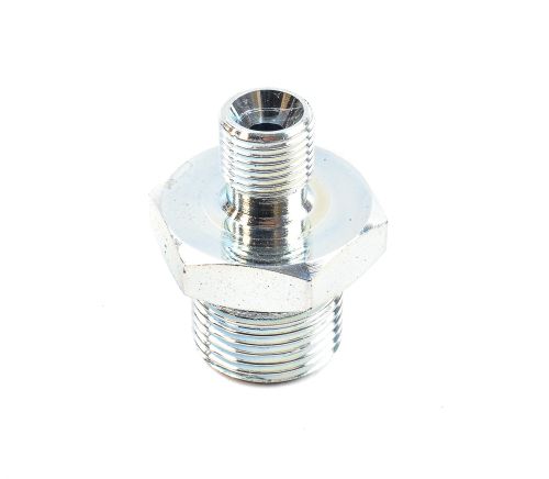 1/8" X 3/8" M/M Hydraulic Adaptor