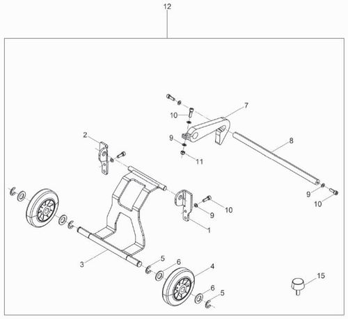 Wacker Neuson VP1540A Trolley