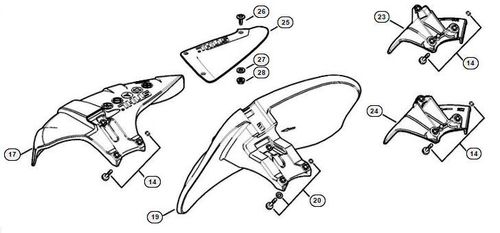 Stihl FS460C-EM Deflector