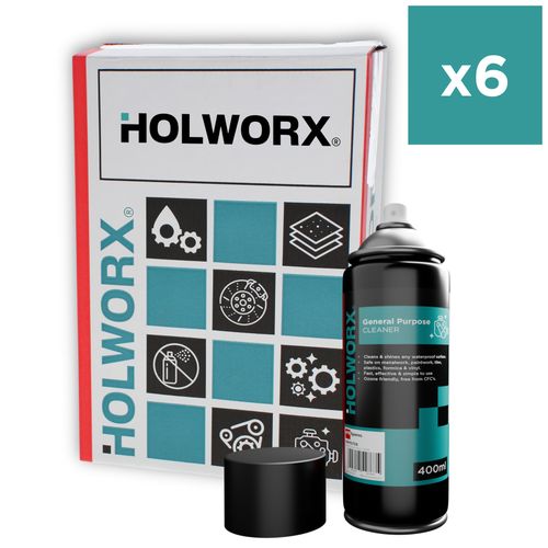 Holworx® General Purpose Cleaner 400ml Aerosols | Box Of 6