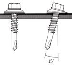 Self Drilling Screws 5.5 X 25mm 1.2-3mm