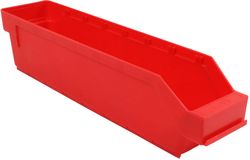 Rack Bin Narrow 400X90mm Red