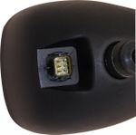JCB Terex Style Head Lamp L/H c/w 5 Pin Amp Connector OEM; 336/a0770 (HEL0507)