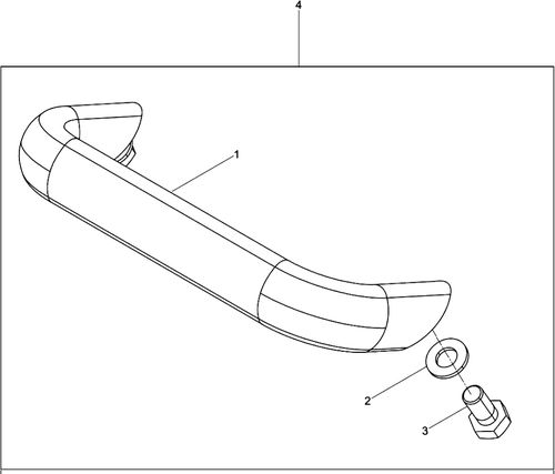 Wacker BFS1345AB Handle