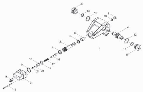 Wacker Neuson BPU2540A Centre Pole Head