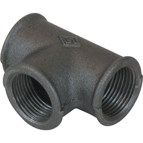 1 1/2" BSP Malleable Equal Tee