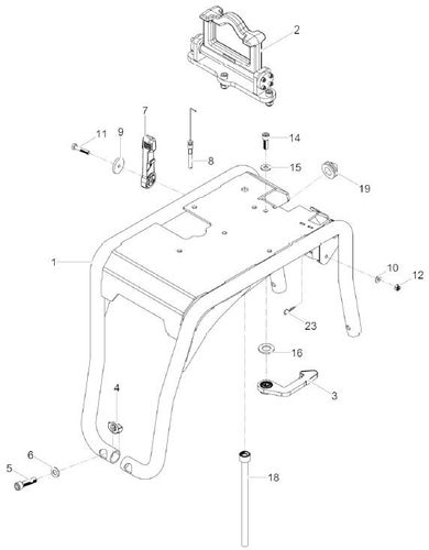 Wacker Neuson DPU3050H Protective Frame