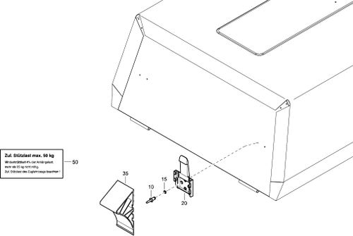 XAS90 Dd Wheelchocks For Steel Canopy