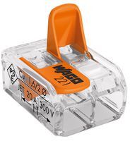 Wago 2 Way Wiring Connector Pk10