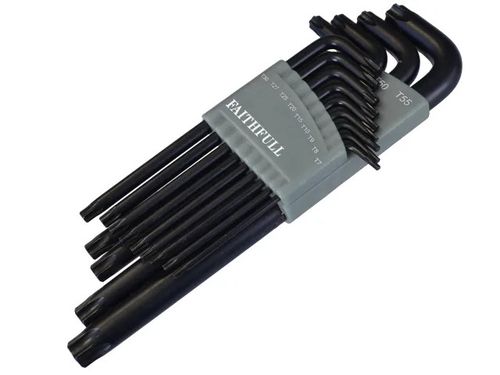 Star/Torx Long Arm Key Set Of 13 (Tx7-Tx55)