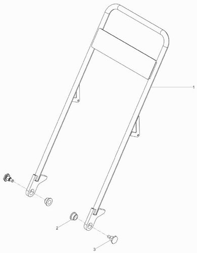 Wacker Neuson VP1540A Handle