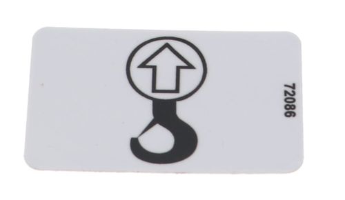 Genie Hook Point Decal