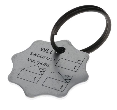 Chain Tags To Suit Chain Assemblies - Grade 8