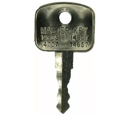 Master Key - 701/45501, B6, 14603, 14607, 14707 & 14657 Fits JCB, Bomag, Manitou