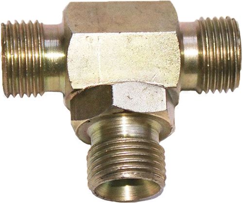 1/2" BSP Equal Tee Hydraulic Adaptor