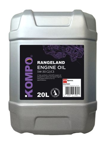 Rangeland 5W-30 C2/C3 Engine Oil 20L
