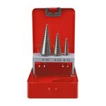 Straight Flute Step Drill Bit Set 3 Piece (HHP1348)