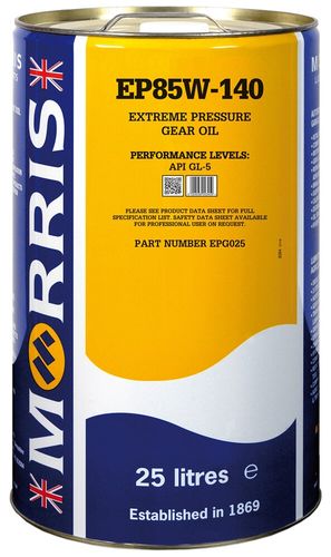 Ep 85W-140 Gear Oil GL5 25Ltr