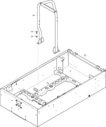 XAS68KD Frame And Mounts 1611710431-06