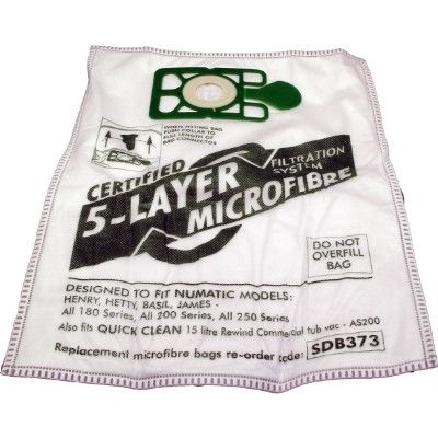Vacuum Microfibre Collection Bags