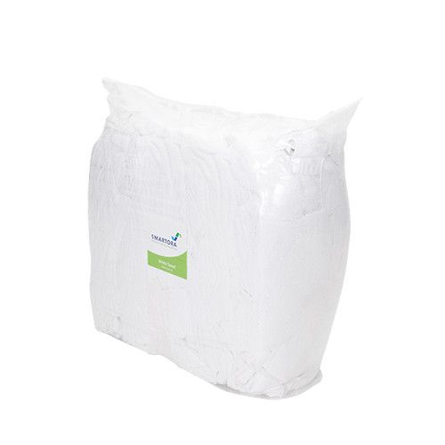 Rags - Premium White Towelling Rags 8Kg Bag