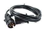 Trailer Extension Cable 2X 7 Pin Plug M/M - 3 Metres (HEL0267)