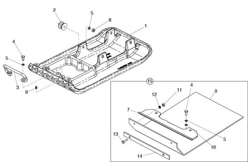 Baseplate PCLX320