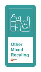 Mixed Recycling 200X400mm