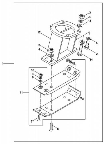 Ramming Shoe Extension Kit 4" (100mm)