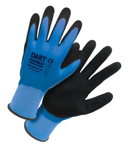 Thermal Waterproof Latex Gloves  L