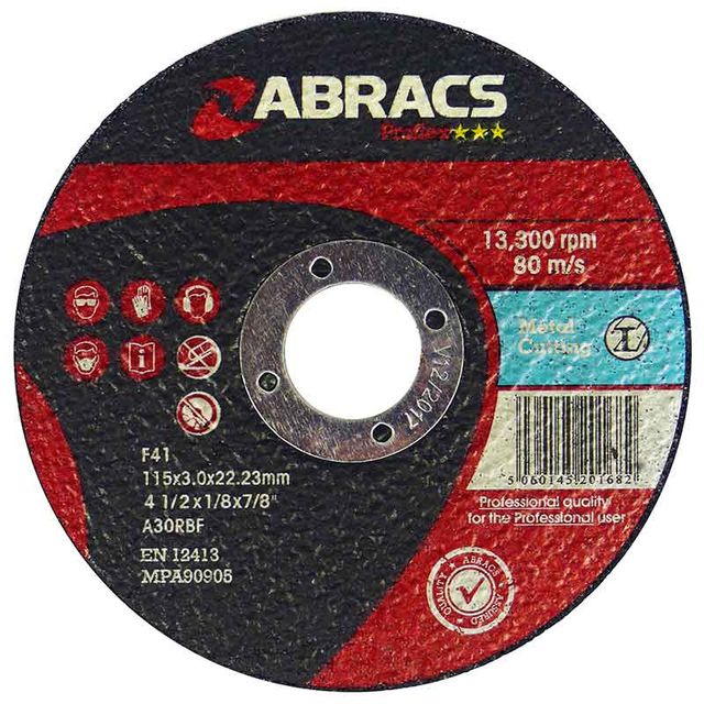 Metal Cutting Disc 115X3mm OEM: Pf11530Fm
