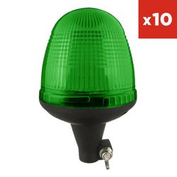 Green LED Flexi Spigot Mount Beacon 12/24V – Box of 10