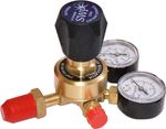 Oxygen Regulator Twin Gauge Single Stage 0-10 Bar