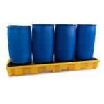 4 Drum In Line Spill Pallet (HOL0180)