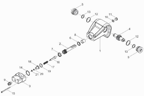 Wacker Neuson DPU3050H Centre Pole Head