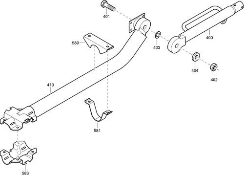 XAS47Dd(G) Towbar Fixed Without Brakes