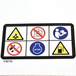 Warning Label Sheet (HVP0356)