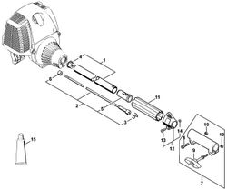 Drive Tube Assembly 25.4mm/1"