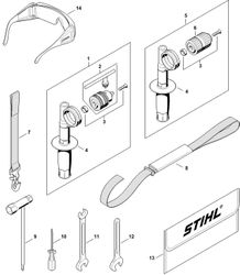 Chuck Kit With Key For Drilling Wood