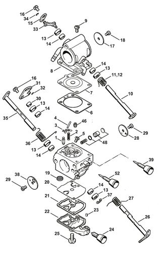 Low Speed Adjustment Screw
