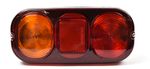 Terex & JCB Style Rectangular 4 Function Rear Lamp Assembly (Pack Of 4) (HEL0168-4)