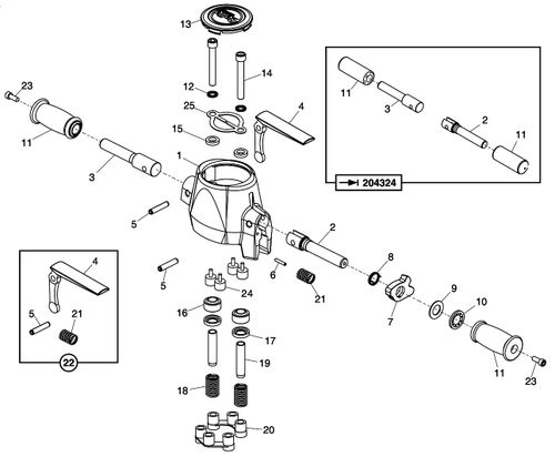 Belle BHB 25X Top Cover Parts