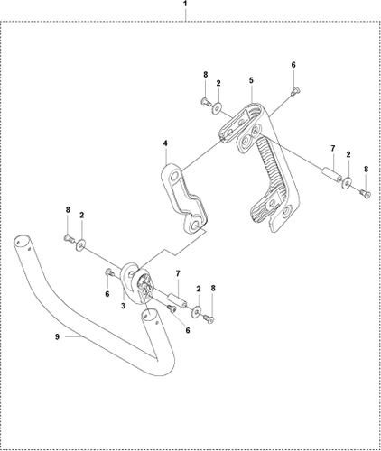 Husqvarna LF100 L, LF100 LAT Vibration Damped Handle