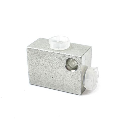 Mecalac 2 - 10 Tonne Brake Pipe Block Tee Piece OEM Number: T132506