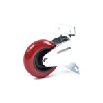 Castor Wheel Fixed Polyurethane Centre 75mm (HTL2314)