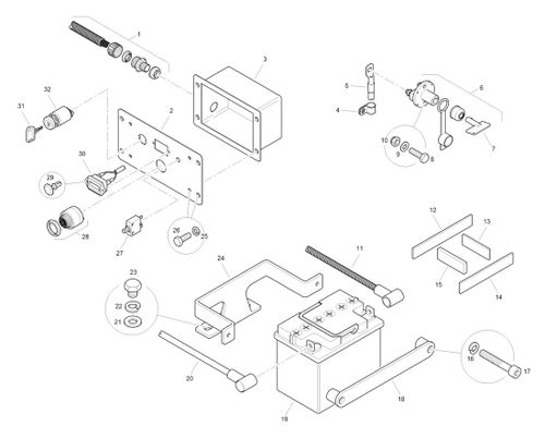 Fixing Clip (Stv Roller)